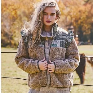 Driftwood Bandana Fleece Jacket